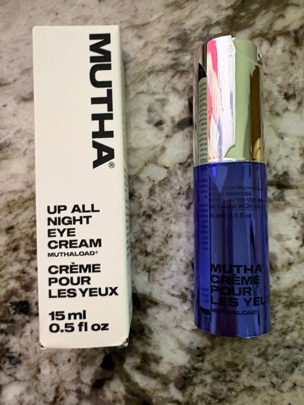 MUTHA Up All Night Eye Cream Full Size 0.5 fl oz New in Box Luxury Eye Treatment